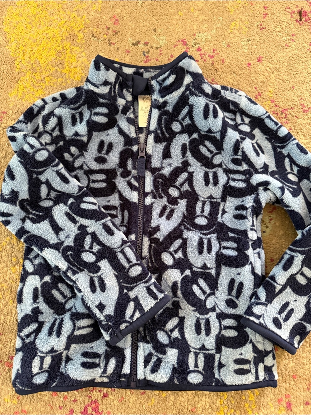 Mickey Mouse Patterned Fleece Jacket - Disney store